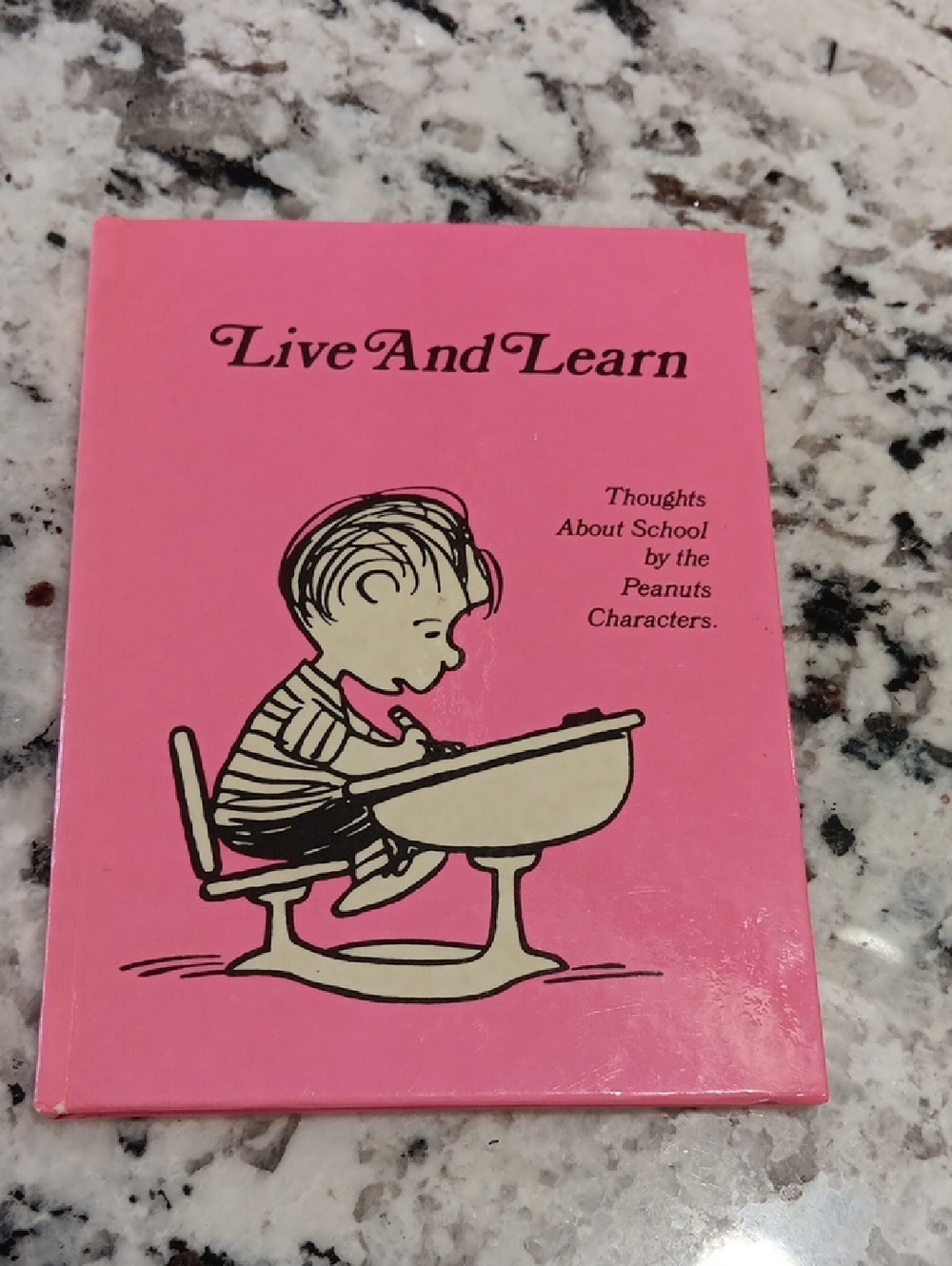Vintage, excellent condition Live and Learn book card